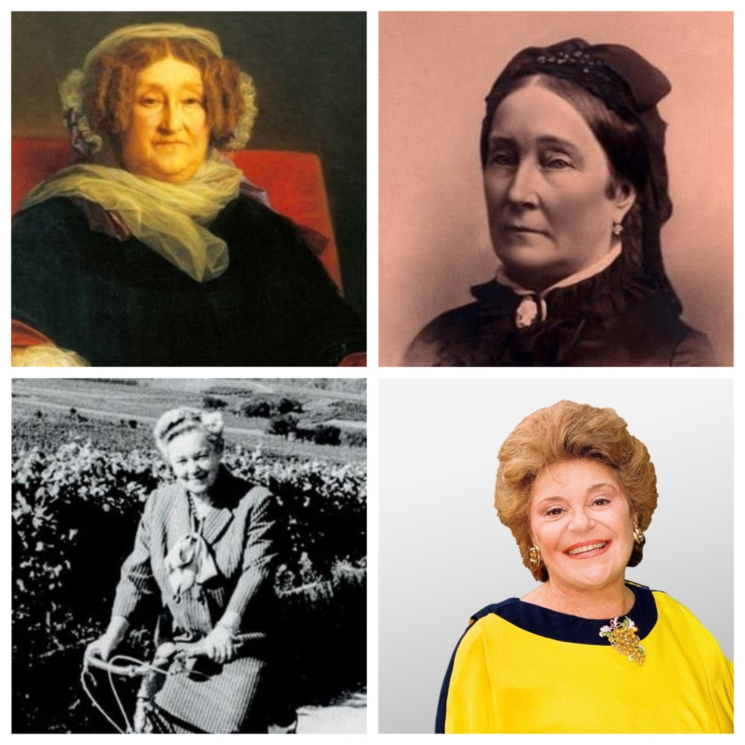 Mulheres que fizeram história no universo dos champanhes e vinhos franceses