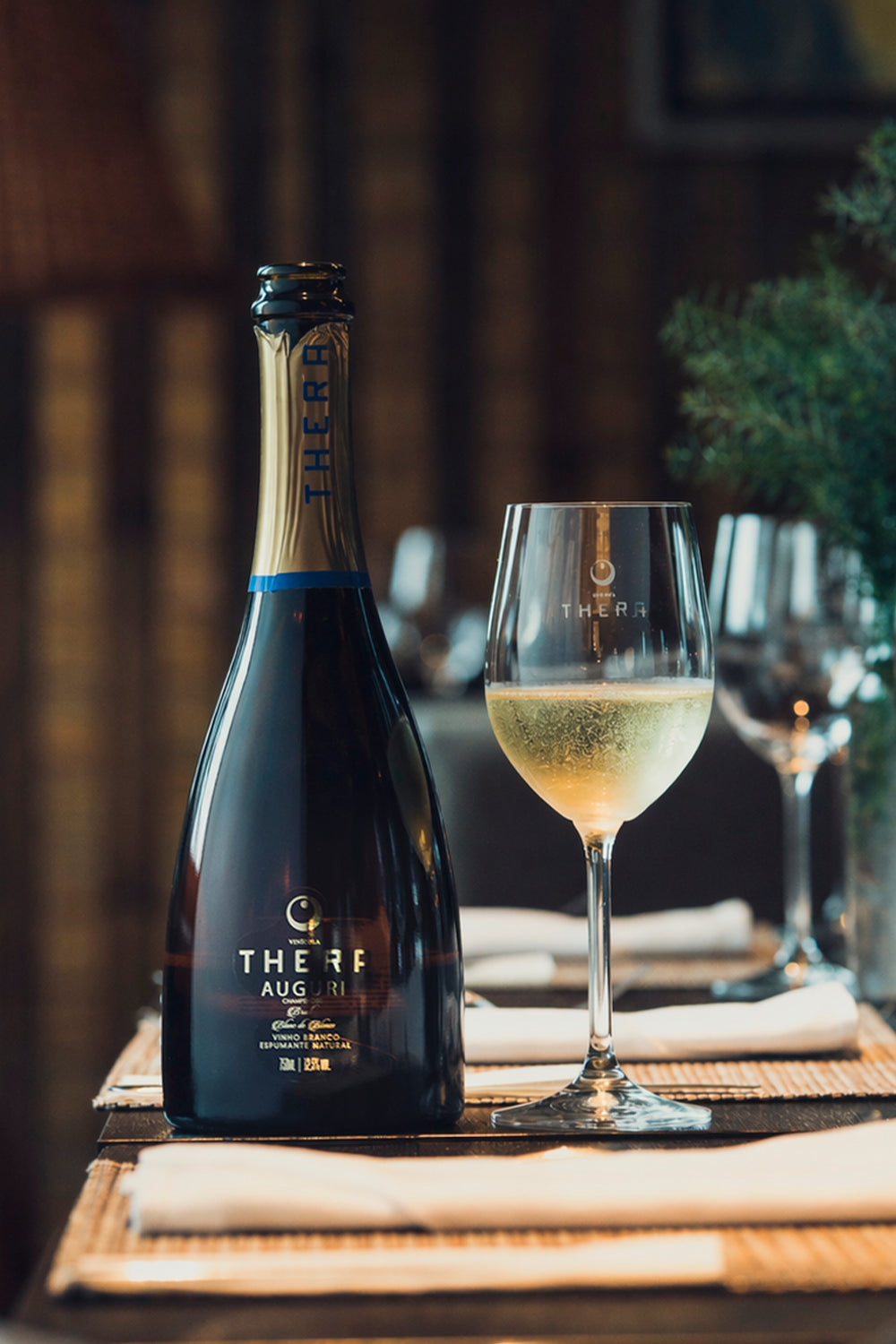 Thera Auguri Champenoise Blanc de Blancs Extra Brut