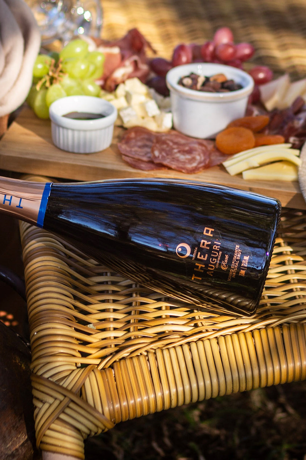 Thera Auguri Champenoise Brut Rosé